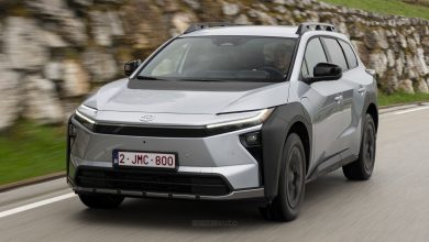 Toyota bZ4X Touring su strada