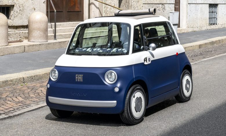 Fiat Topolino New Vilebrequin Collector’s Edition su strada