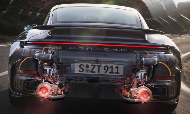 Brevetto motore Porsche ibrido
