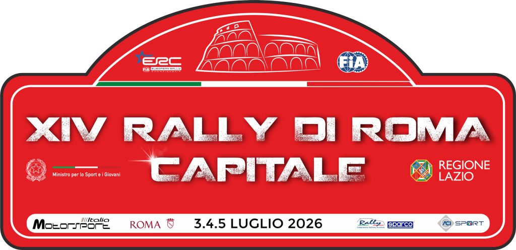 La losanga del Rally di Roma Capitale 2026 
