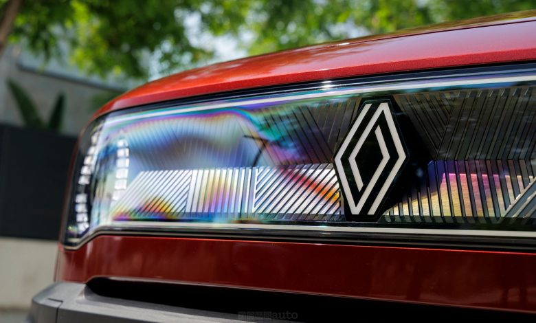 Renault 4 Plein Sud Techno griglia anteriore