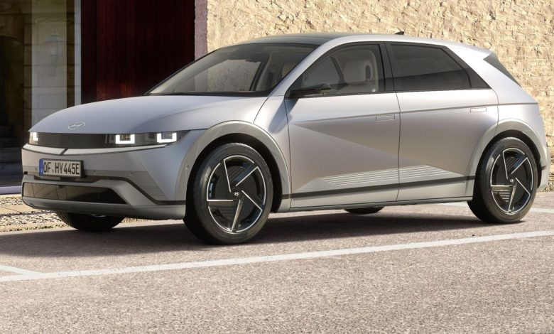 Hyundai Ioniq 5 2027 anteriore 3/4