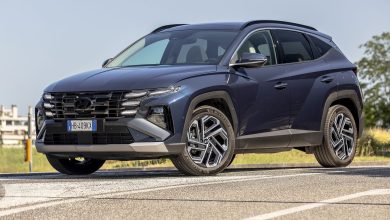 Hyundai Tucson Hybrid anteriore 3/4
