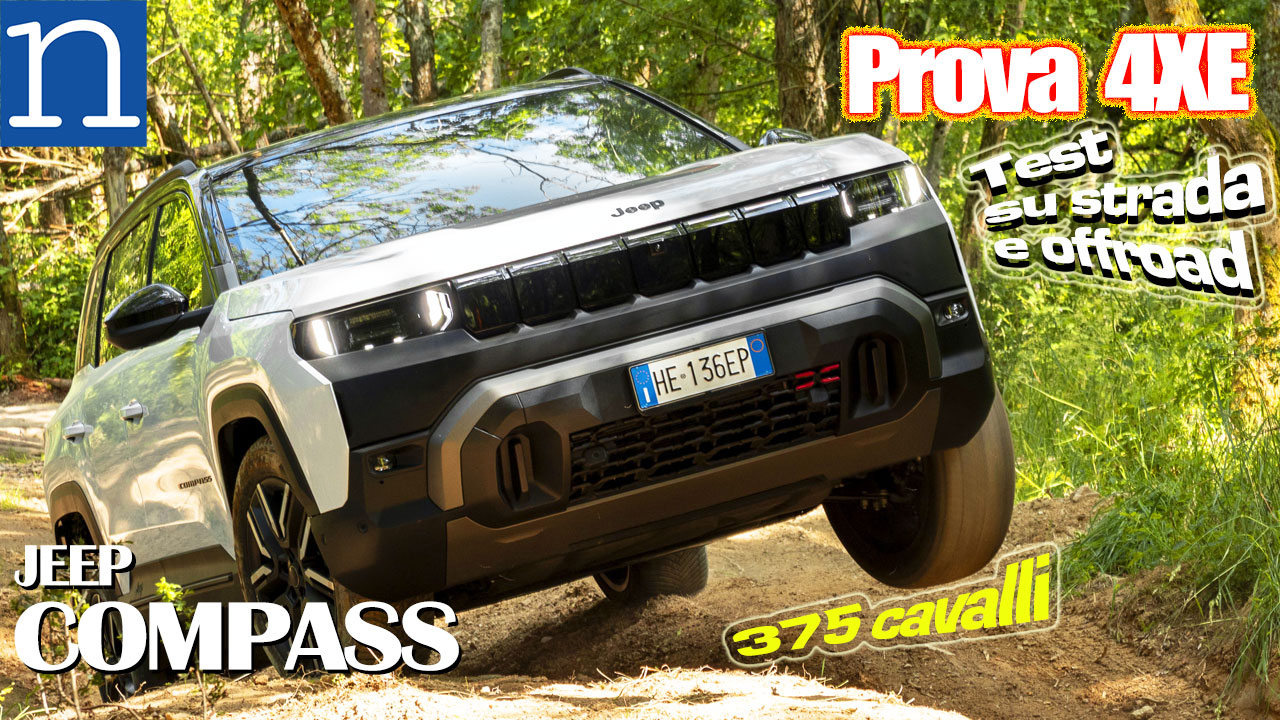 Jeep Compass 4XE 2026 video prova