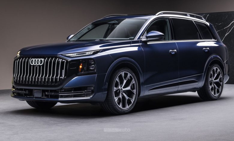 Audi Q9 anteriore 3/4