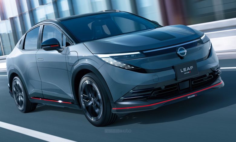 Nissan Leaf Nismo su strada