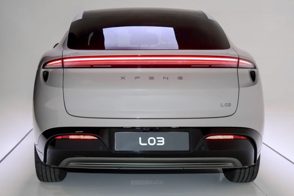 Xpeng L03 posteriore