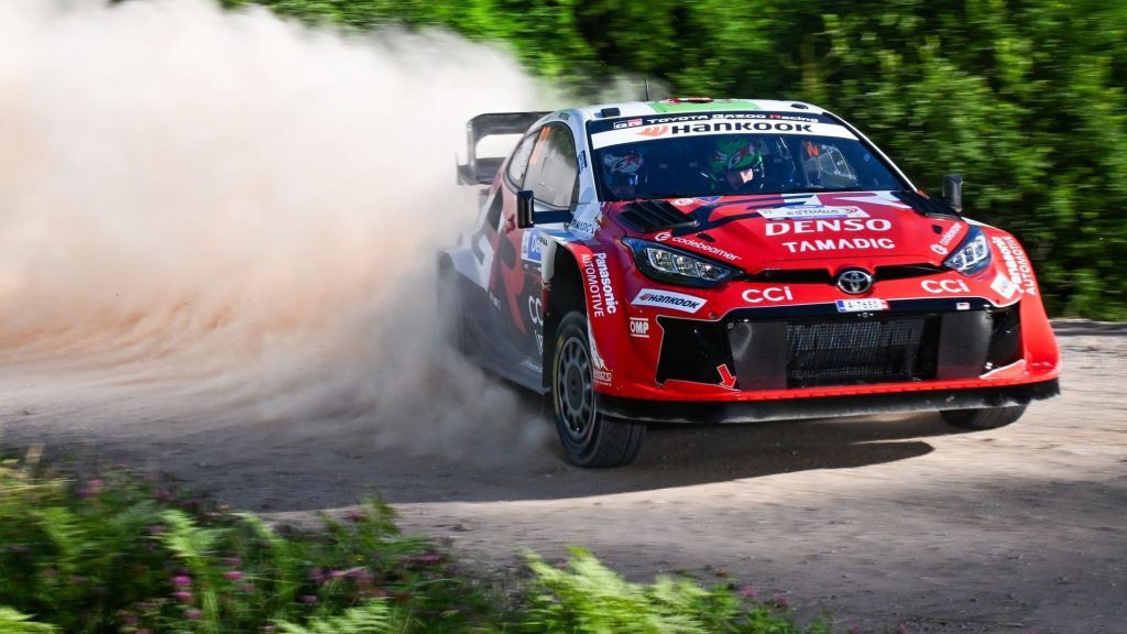 WRC Rally d'Estonia 2026 Toyota Elfyn Evans
