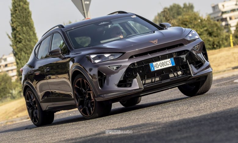 Cupra Formentor VZ5 test su strada
