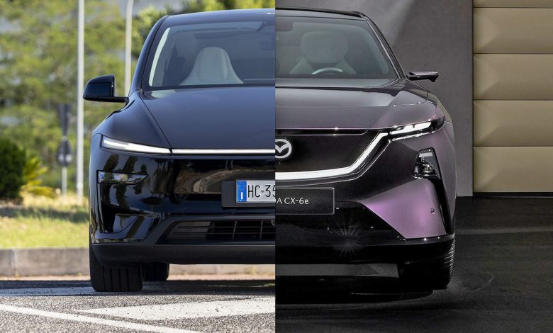 Tesla Model Y vs Mazda CX-6e