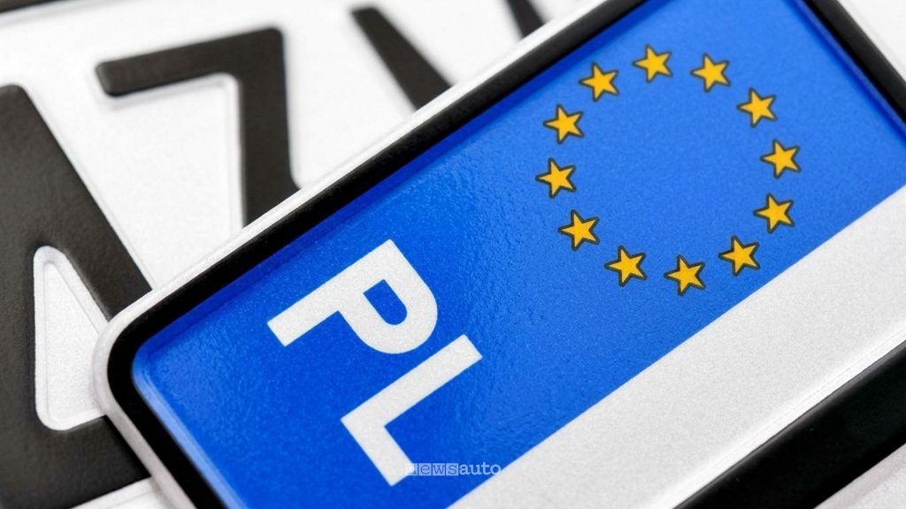 Targhe polacche a Napoli