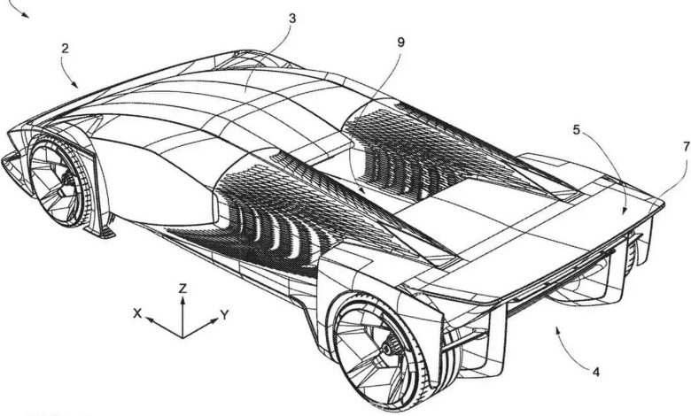 Brevetto Ferrari dei fari posteriori aerodinamici