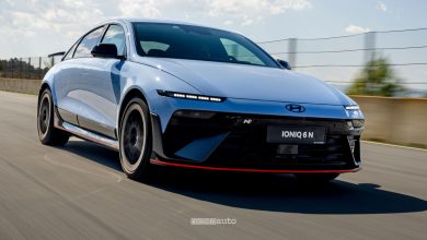 Hyundai Ioniq 6 N in azione in pista