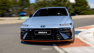 Hyundai Ioniq 6 N in azione in pista