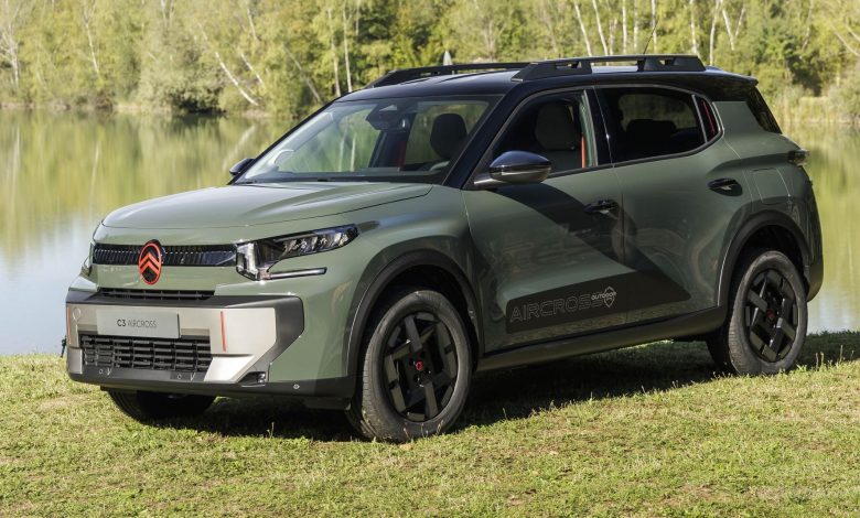Citroen C3 Aircross Outdoor anteriore 3/4