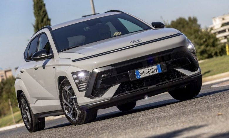Hyundai Kona Hybrid N Line test su strada