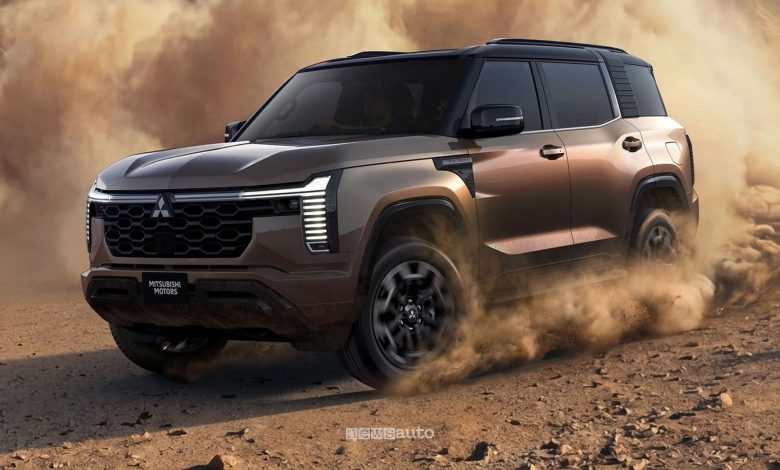 Nuova Mitsubishi Pajero in azione in off road