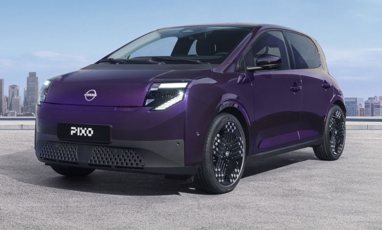 Nissan Pixo anteriore 3/4