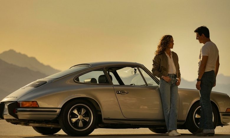 Porsche 911 in Top Gun: Maverick