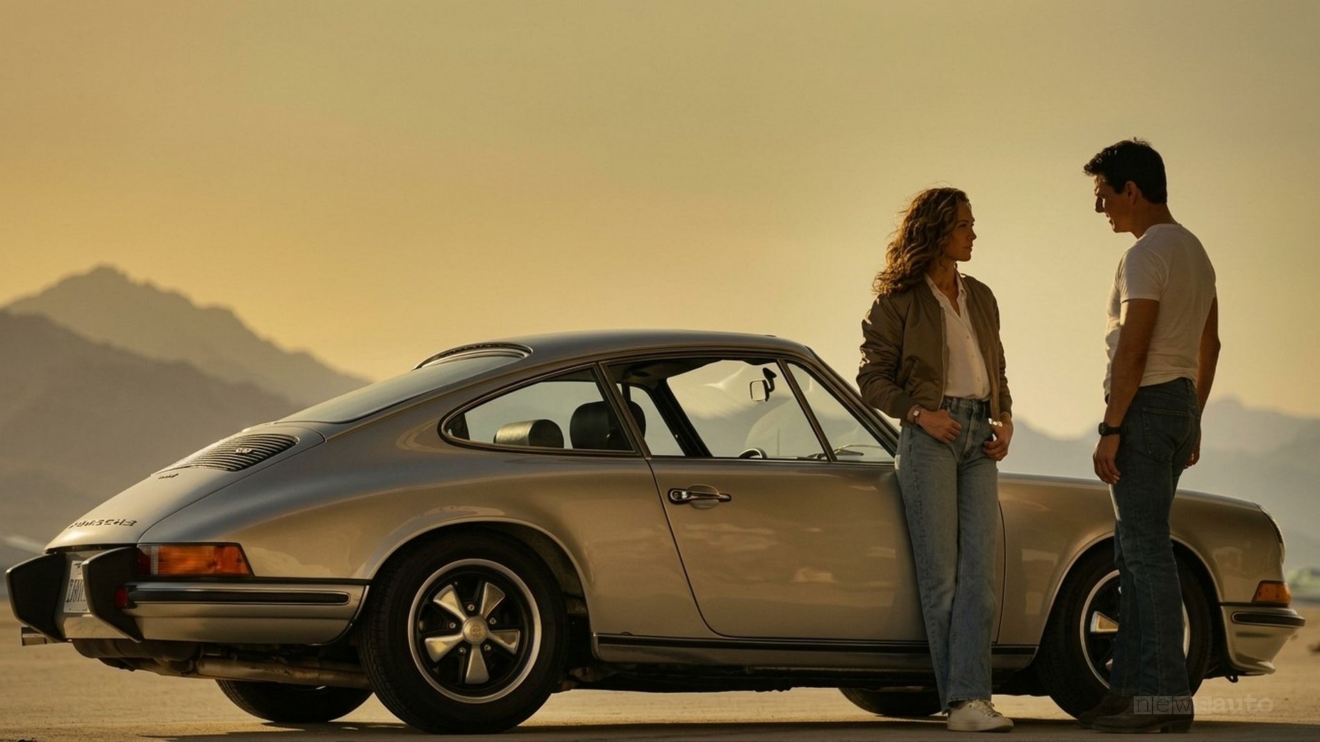 Porsche 911 in Top Gun: Maverick