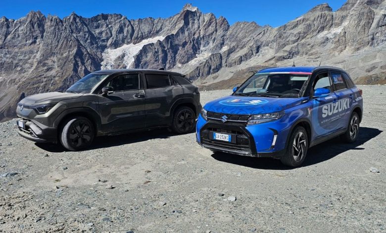 Suzuki Vitara Hybrid e la e Vitara al 15° Raduno Suzuki 4x4 sul Cervinia