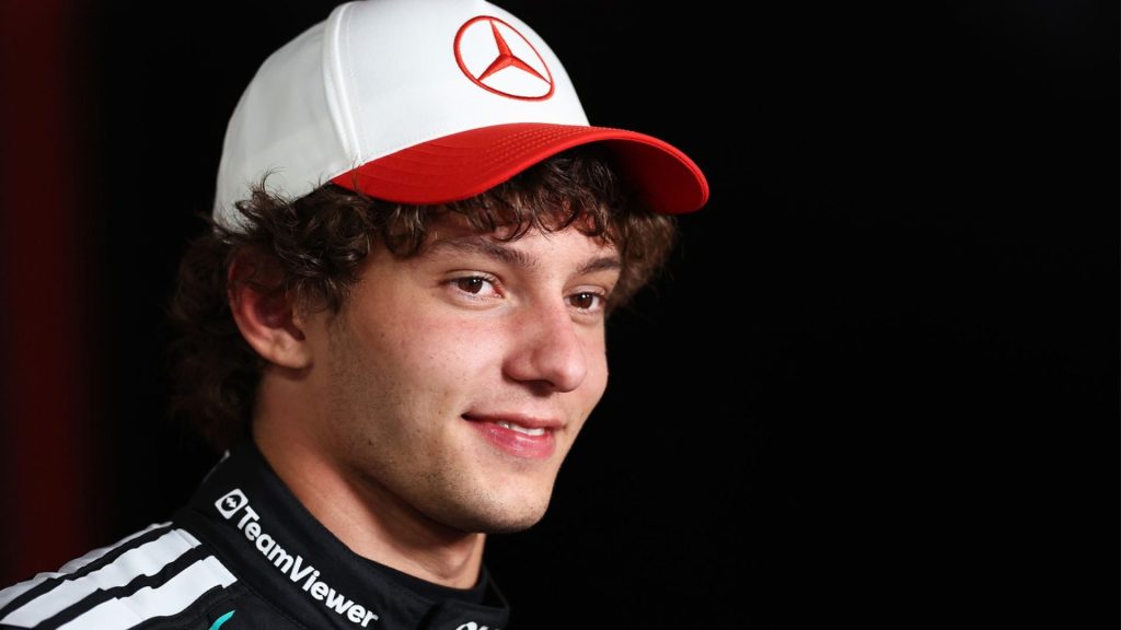 Andrea Kimi Antonelli (Mercedes) attuale leader del Campionato del Mondo di F1 2026