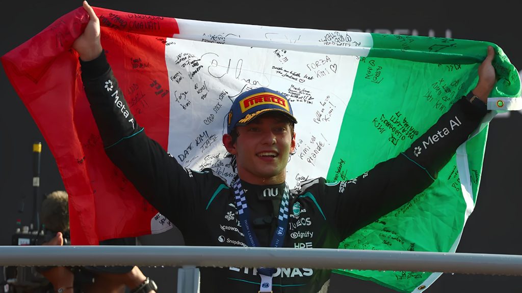 Kimi antonelli vincitore GP Italia Monza