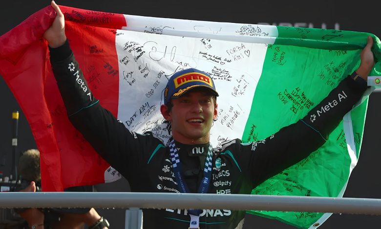 Kimi antonelli vincitore GP Italia Monza