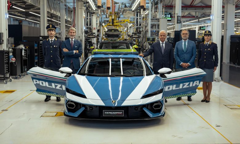 Lamborghini Temerario della Polizia