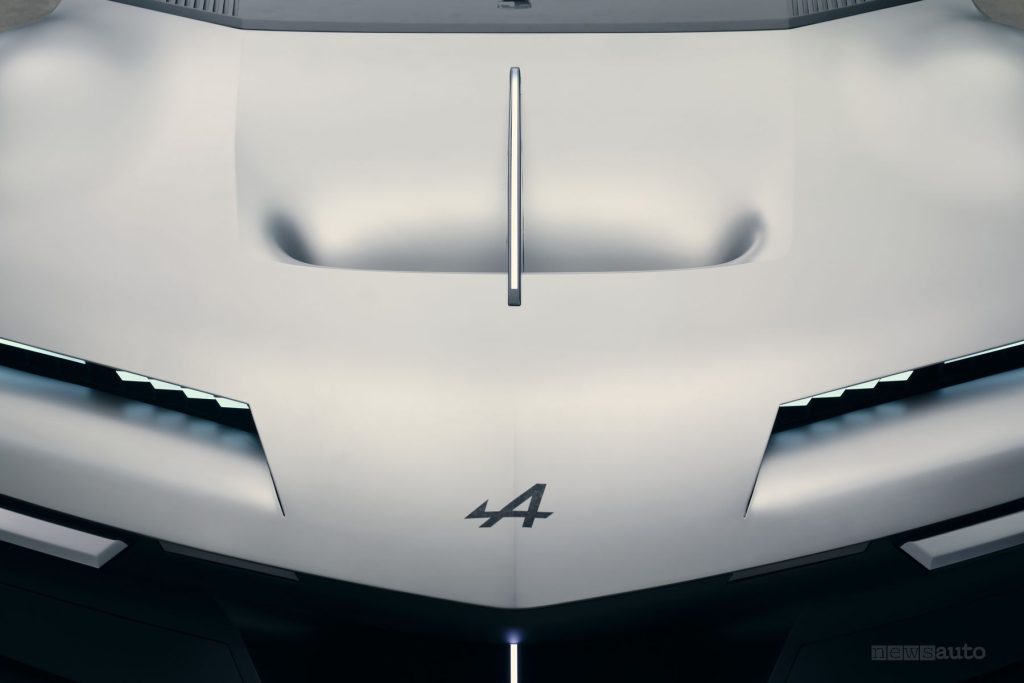 Alpine A310 Vision presa d'aria S-Duct sul cofano anteriore