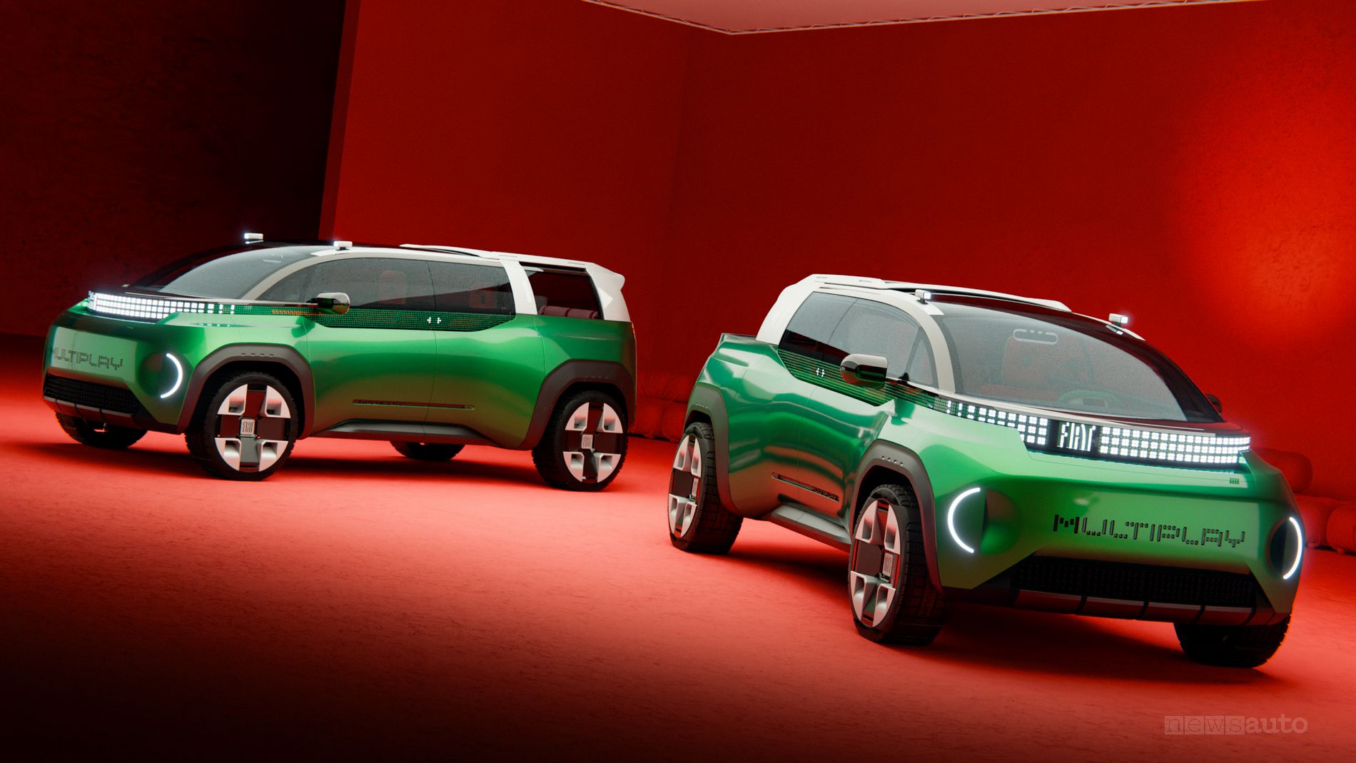 Fiat Multiplay Concept pick-up e SUV