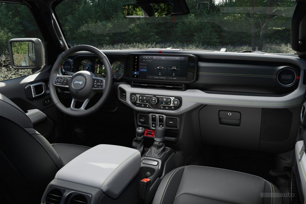 Jeep Wrangler Switchback plancia abitacolo
