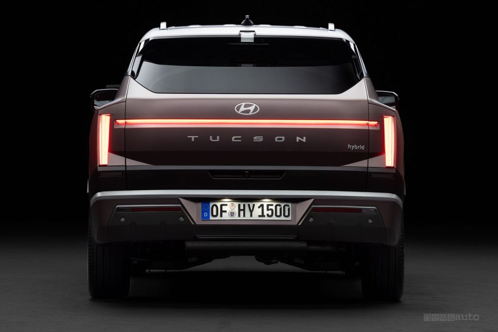 Nuova Hyundai Tucson posteriore