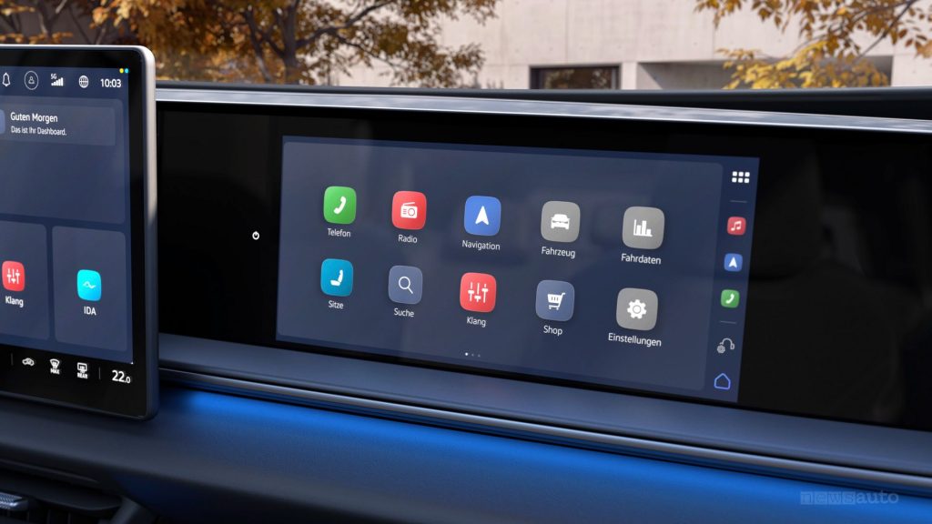 Volkswagen ID. Tiguan Style display plancia lato passeggero