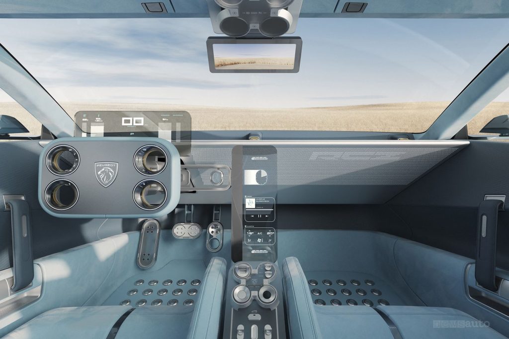 Peugeot RCZ Vision Concept plancia abitacolo